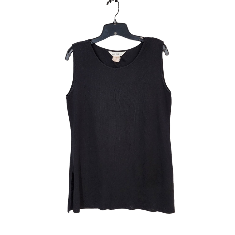 Misook Women's Sleeveless Knit Top - M